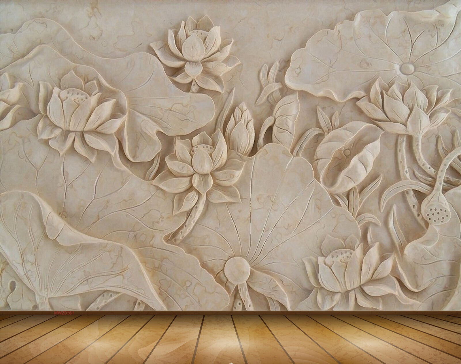 Avikalp MWZ0361 White Lotus Flowers Leaves 3D HD Wallpaper Avikalp MWZ0361 White Lotus Flowers Leaves 3D HD Wallpaper