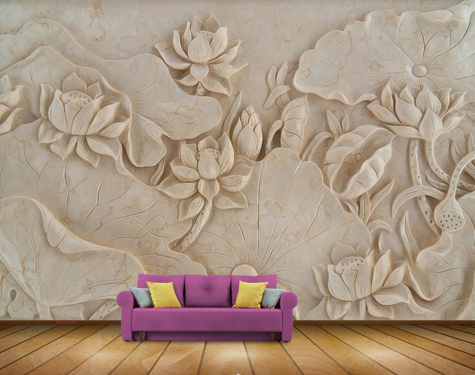 Avikalp MWZ0361 White Lotus Flowers Leaves 3D HD Wallpaper Avikalp MWZ0361 White Lotus Flowers Leaves 3D HD Wallpaper