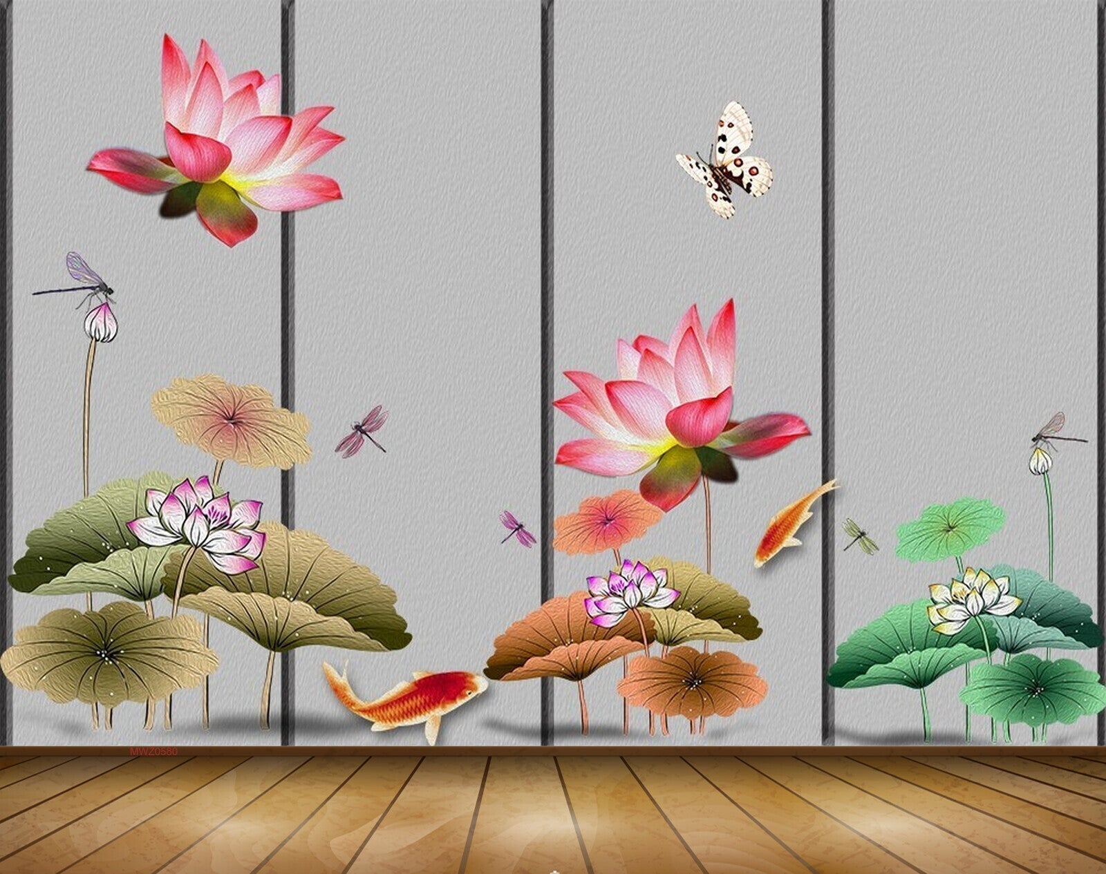 Avikalp MWZ0580 Butterflies Fishes Flowers Flies 3D HD Wallpaper Avikalp MWZ0580 Butterflies Fishes Flowers Flies 3D HD Wallpaper