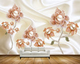 Avikalp MWZ0712 Pink White Flowers 3D HD Wallpaper Avikalp MWZ0712 Pink White Flowers 3D HD Wallpaper