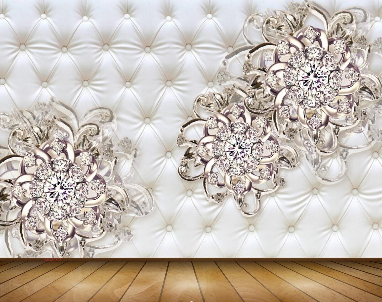 Avikalp MWZ0725 White Flowers 3D HD Wallpaper Avikalp MWZ0725 White Flowers 3D HD Wallpaper