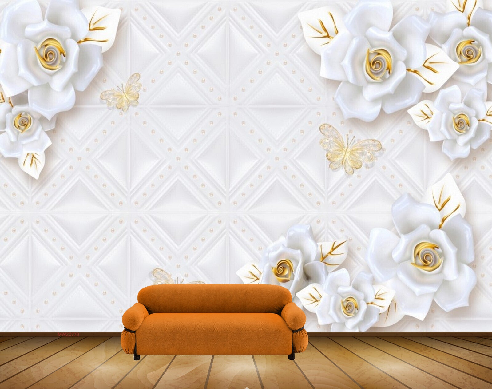 Avikalp MWZ0770 Butterflies White Flowers HD Wallpaper Avikalp MWZ0770 Butterflies White Flowers HD Wallpaper