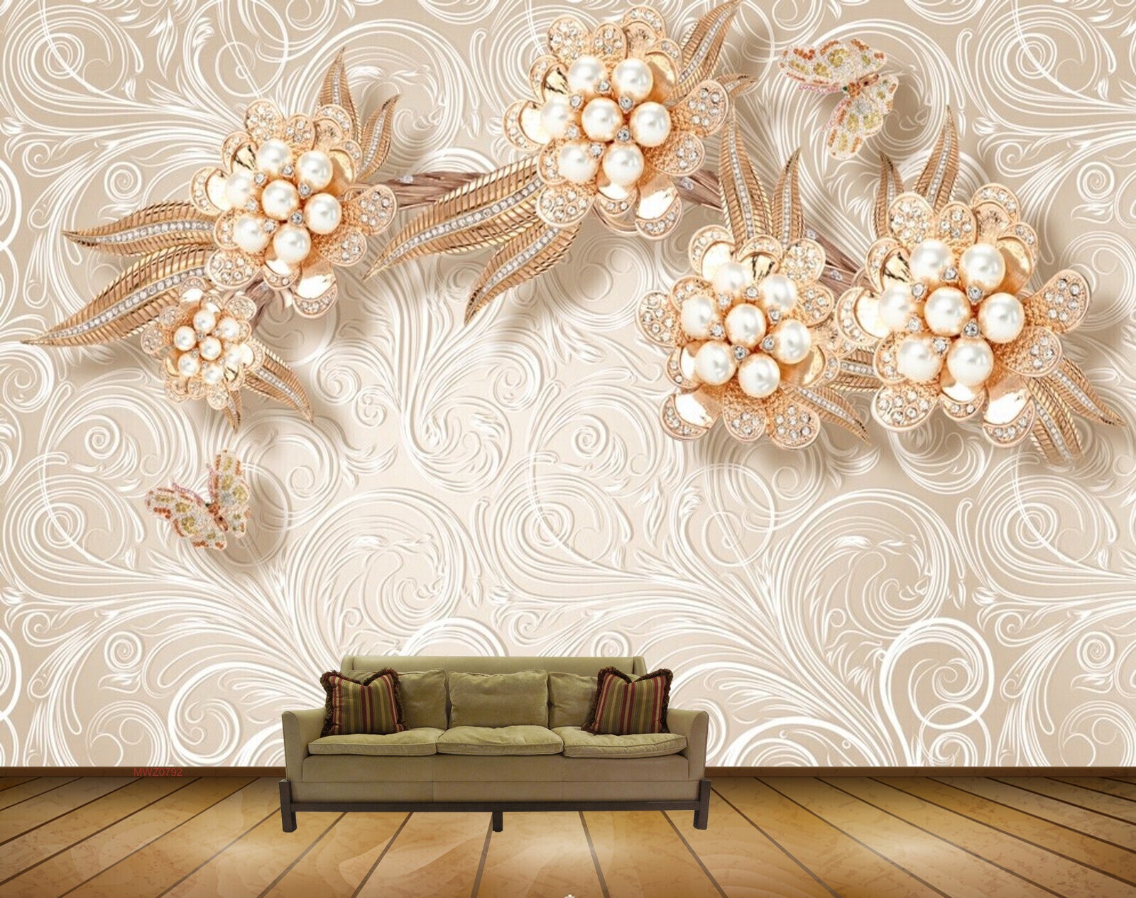 Avikalp MWZ0792 White Flowers Leaves HD Wallpaper Avikalp MWZ0792 White Flowers Leaves HD Wallpaper