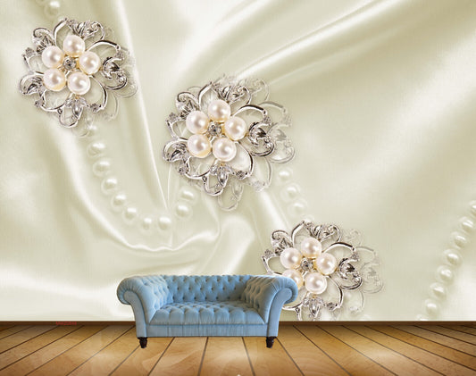 Avikalp MWZ0848 White Flowers HD Wallpaper