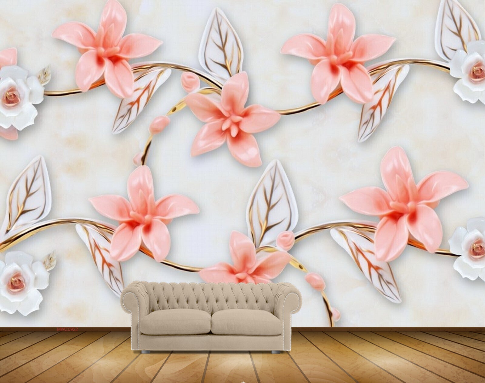 Avikalp MWZ0922  White Peach Flowers Leaves HD Wallpaper Avikalp MWZ0922  White Peach Flowers Leaves HD Wallpaper