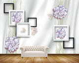 Avikalp MWZ0927 White Flowers Butterflies 3D HD Wallpaper Avikalp MWZ0927 White Flowers Butterflies 3D HD Wallpaper