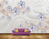 Avikalp MWZ0938 Violet White Flowers HD Wallpaper Avikalp MWZ0938 Violet White Flowers HD Wallpaper