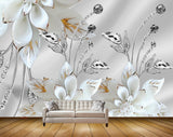 Avikalp MWZ0961 White Flowers Leaves HD Wallpaper Avikalp MWZ0961 White Flowers Leaves HD Wallpaper