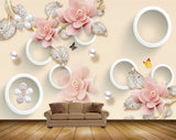 Avikalp MWZ0999 Pink Rose Flowers Butterflies Leaves HD Wallpaper Avikalp MWZ0999 Pink Rose Flowers Butterflies Leaves HD Wallpaper