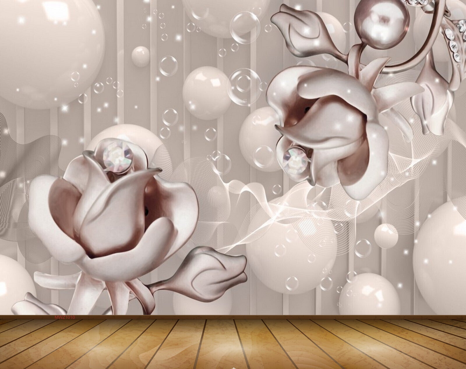 Avikalp MWZ1010 White Flowers 3D HD Wallpaper Avikalp MWZ1010 White Flowers 3D HD Wallpaper