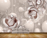 Avikalp MWZ1010 White Flowers 3D HD Wallpaper Avikalp MWZ1010 White Flowers 3D HD Wallpaper