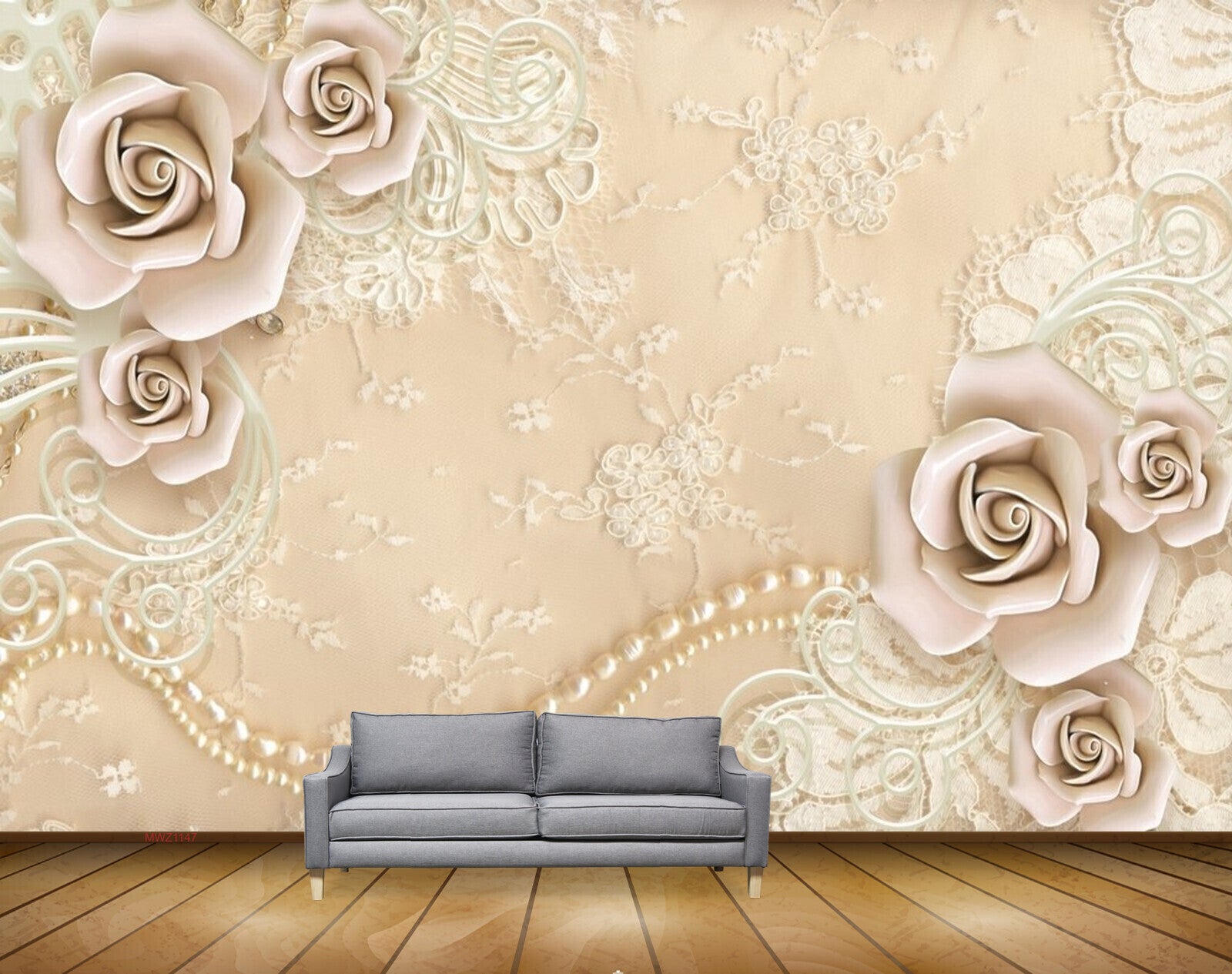 Avikalp MWZ1147 Pink Rose Flowers 3D HD Wallpaper Avikalp MWZ1147 Pink Rose Flowers 3D HD Wallpaper