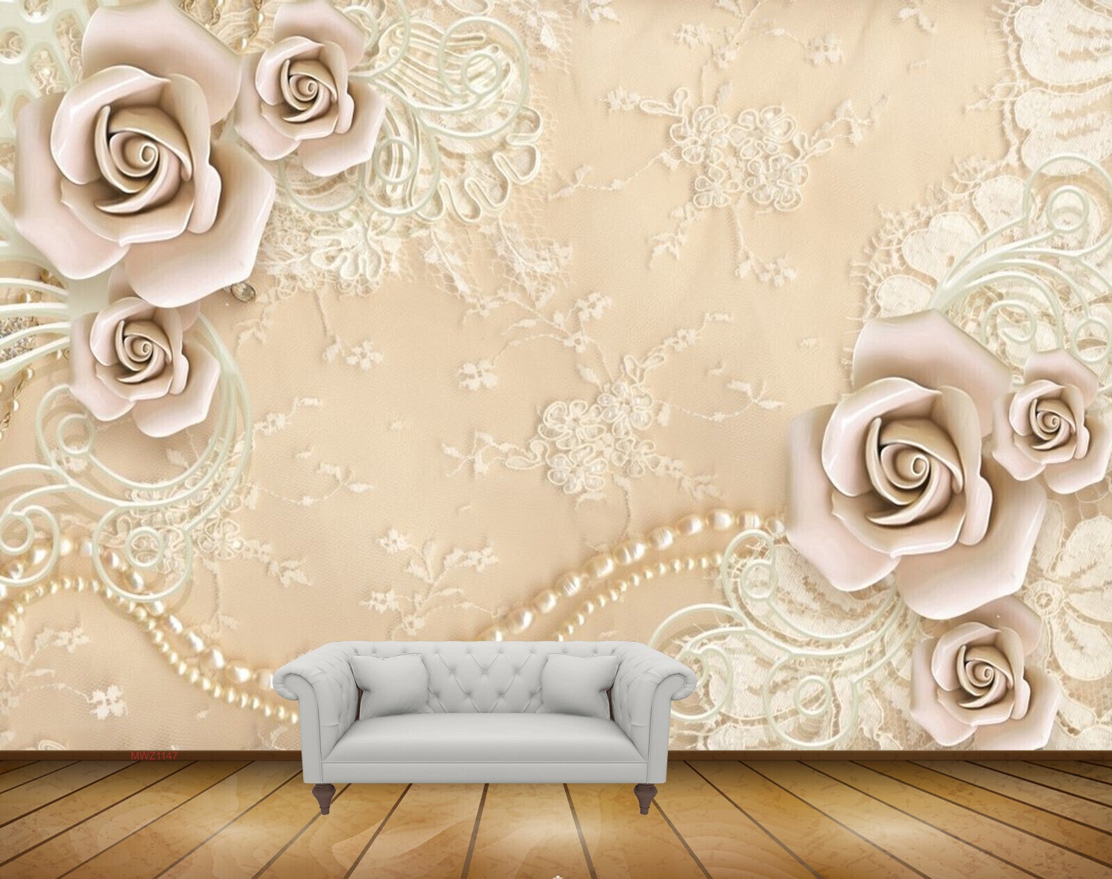 Avikalp MWZ1147 Pink Rose Flowers 3D HD Wallpaper Avikalp MWZ1147 Pink Rose Flowers 3D HD Wallpaper