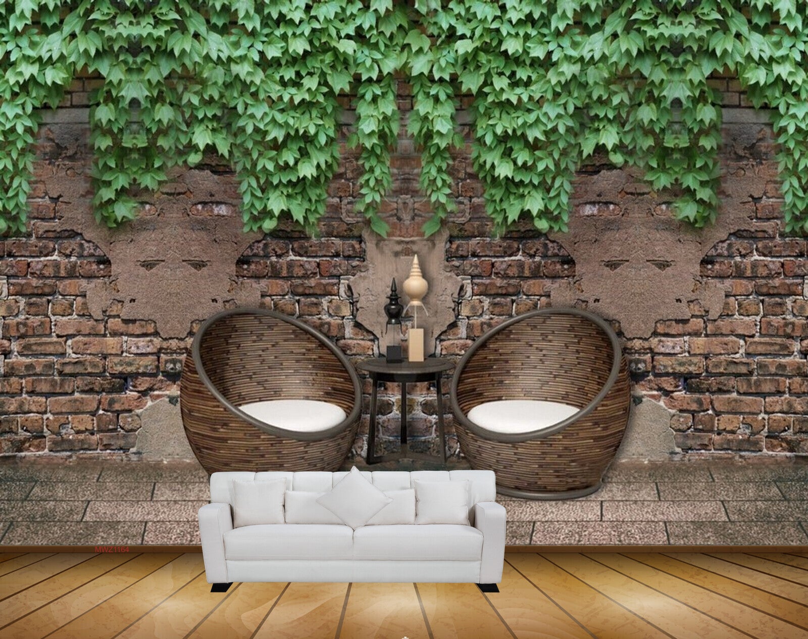 Avikalp MWZ1164 Wooden Chairs Table Creepers HD Wallpaper Avikalp MWZ1164 Wooden Chairs Table Creepers HD Wallpaper