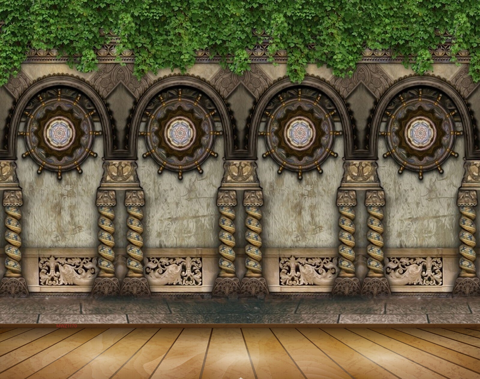 Avikalp MWZ1170 Creepers Architecture 3D HD Wallpaper Avikalp MWZ1170 Creepers Architecture 3D HD Wallpaper