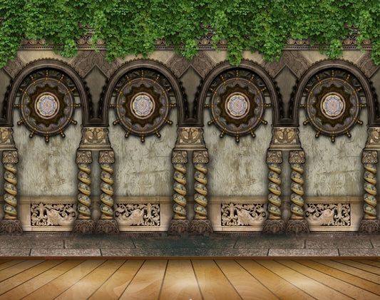 Avikalp MWZ1170 Creepers Architecture 3D HD Wallpaper