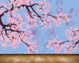 Avikalp MWZ1217 Pink Flowers Branches 3D HD Wallpaper Avikalp MWZ1217 Pink Flowers Branches 3D HD Wallpaper