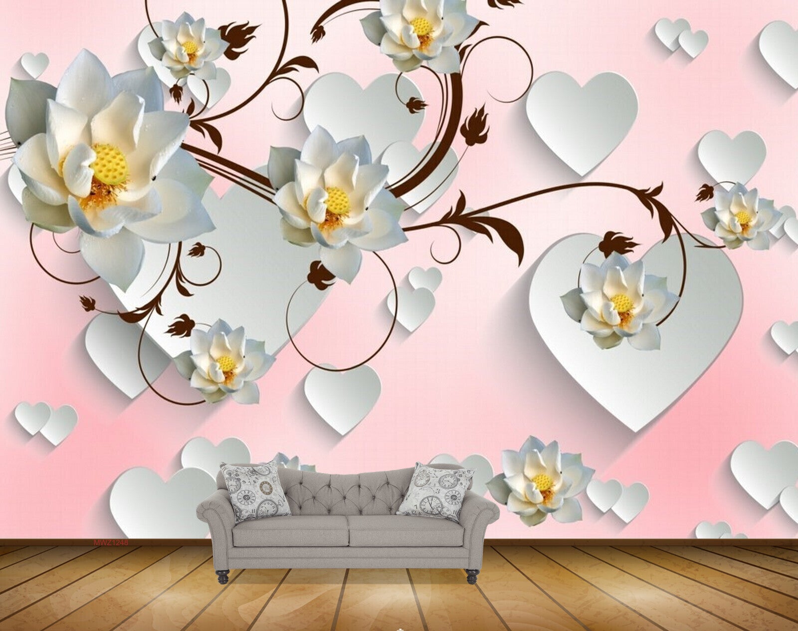 Avikalp MWZ1248 White Yellow Flowers HD Wallpaper Avikalp MWZ1248 White Yellow Flowers HD Wallpaper