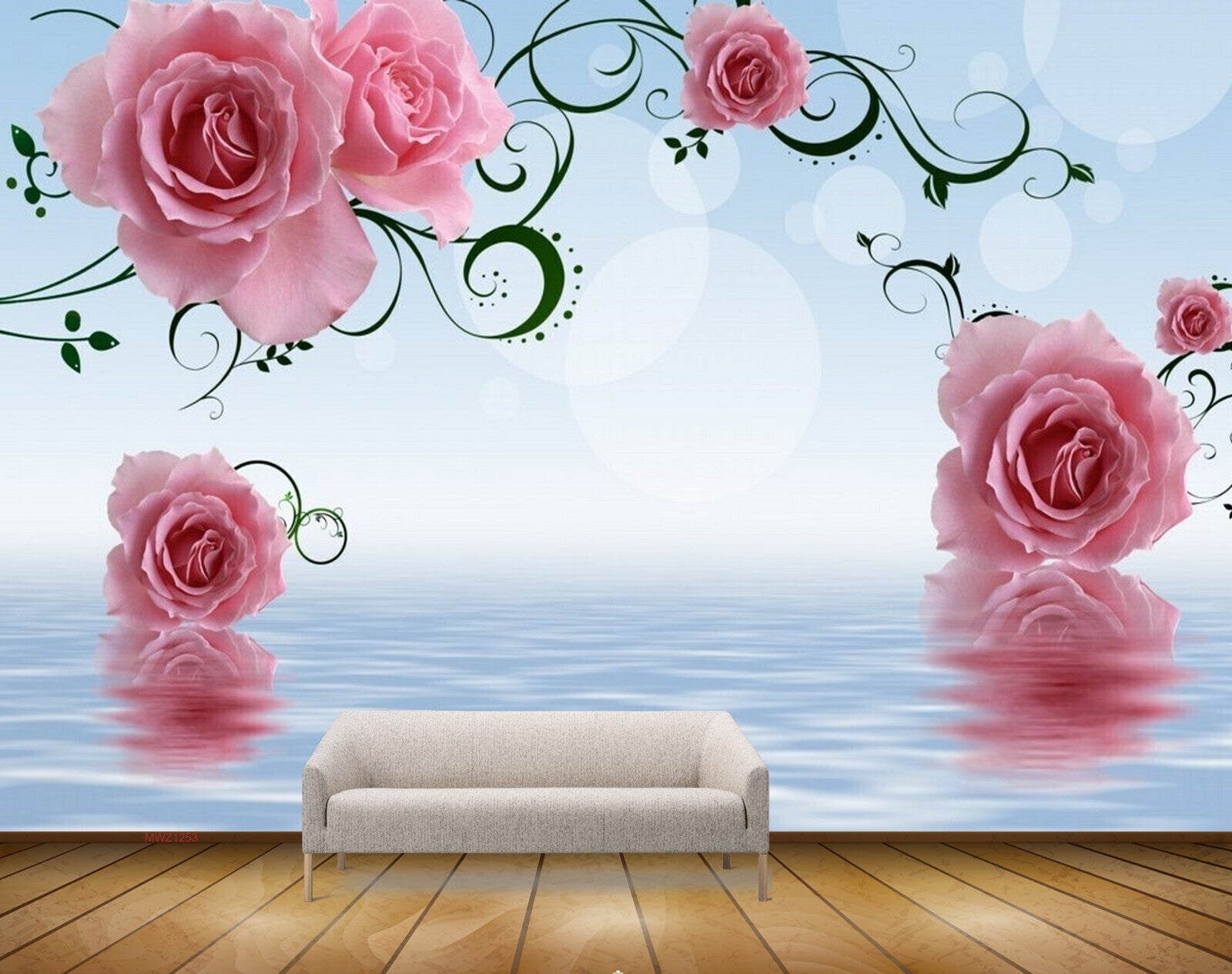 Avikalp MWZ1253 Pink Flowers Branches HD Wallpaper Avikalp MWZ1253 Pink Flowers Branches HD Wallpaper