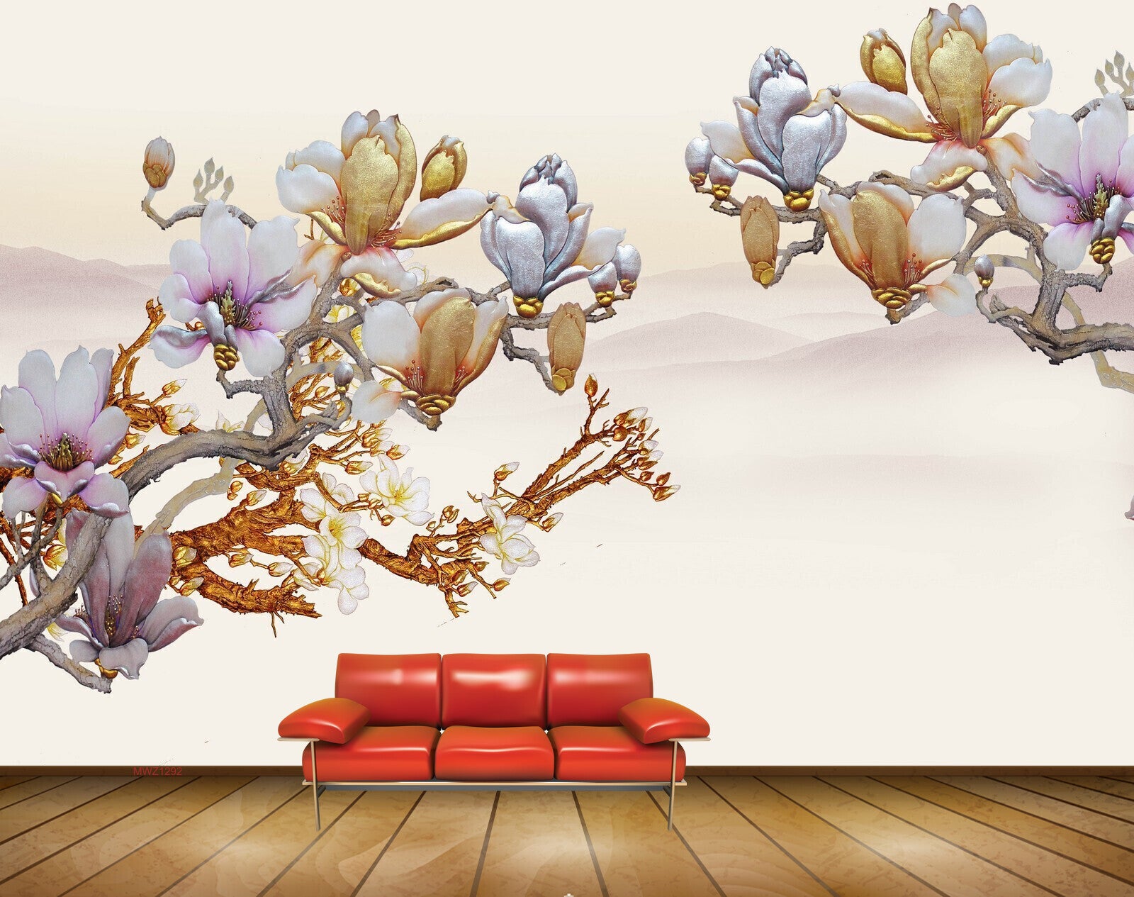 Avikalp MWZ1292 Purple White Flowers HD Wallpaper Avikalp MWZ1292 Purple White Flowers HD Wallpaper