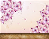 Avikalp MWZ1318 Pink Flowers 3D HD Wallpaper Avikalp MWZ1318 Pink Flowers 3D HD Wallpaper