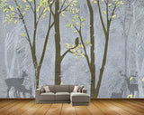 Avikalp MWZ1348 Deers Trees Birds HD Wallpaper Avikalp MWZ1348 Deers Trees Birds HD Wallpaper