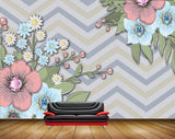 Avikalp MWZ1377 White Pink Flowers Leaves 3D HD Wallpaper Avikalp MWZ1377 White Pink Flowers Leaves 3D HD Wallpaper