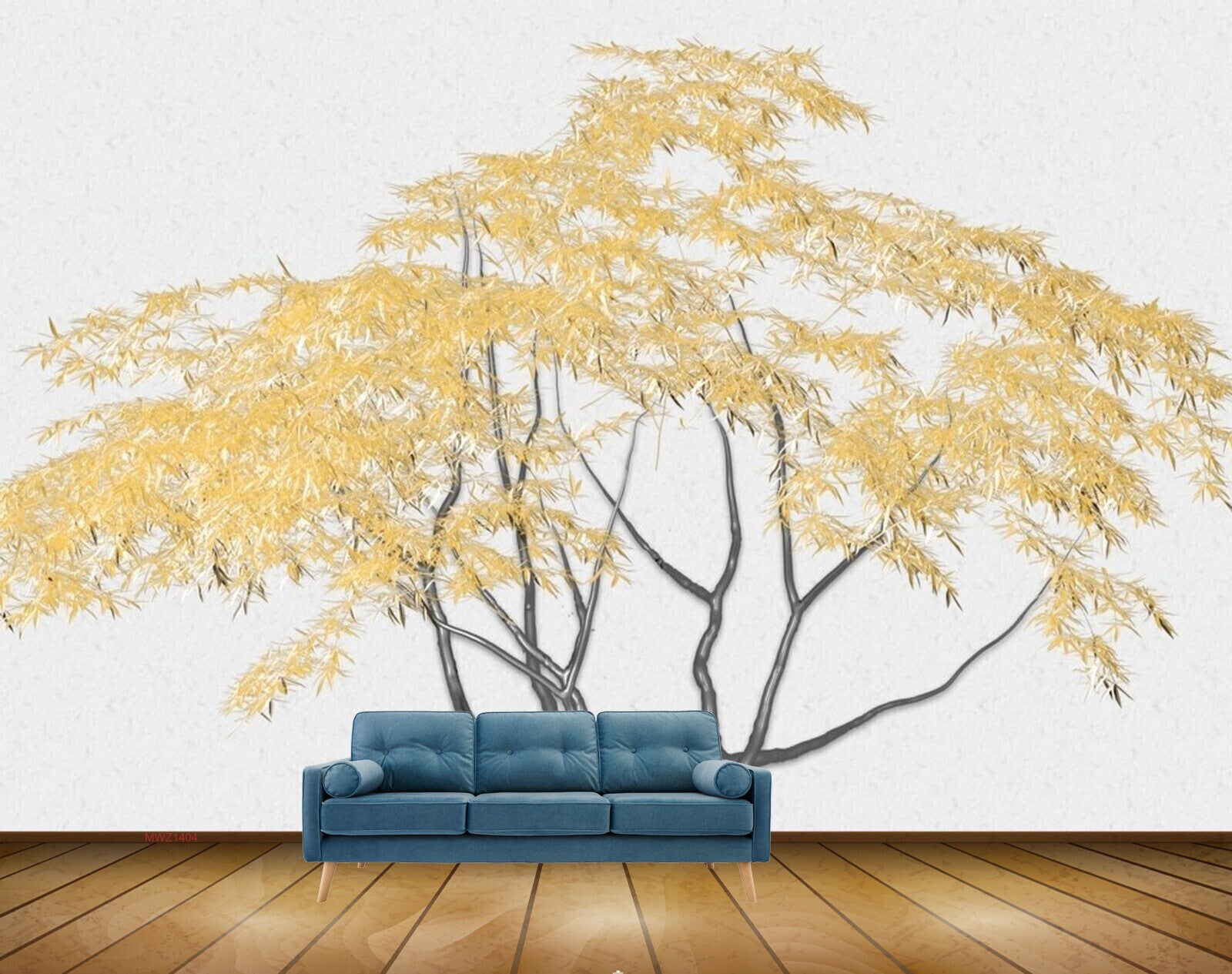 Avikalp MWZ1404 Yellow Flowers Trees 3D HD Wallpaper Avikalp MWZ1404 Yellow Flowers Trees 3D HD Wallpaper
