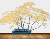 Avikalp MWZ1404 Yellow Flowers Trees 3D HD Wallpaper Avikalp MWZ1404 Yellow Flowers Trees 3D HD Wallpaper