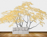 Avikalp MWZ1404 Yellow Flowers Trees 3D HD Wallpaper Avikalp MWZ1404 Yellow Flowers Trees 3D HD Wallpaper
