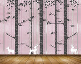 Avikalp MWZ1411 Trees Leaves Branches Deers 3D HD Wallpaper Avikalp MWZ1411 Trees Leaves Branches Deers 3D HD Wallpaper