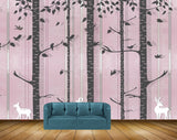 Avikalp MWZ1411 Trees Leaves Branches Deers 3D HD Wallpaper Avikalp MWZ1411 Trees Leaves Branches Deers 3D HD Wallpaper