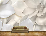 Avikalp MWZ1423 White Flower 3D HD Wallpaper Avikalp MWZ1423 White Flower 3D HD Wallpaper