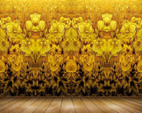 Avikalp MWZ1467 Golden Flowers Plants 3D HD Wallpaper Avikalp MWZ1467 Golden Flowers Plants 3D HD Wallpaper