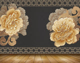 Avikalp MWZ1526 White Orange Flowers 3D HD Wallpaper Avikalp MWZ1526 White Orange Flowers 3D HD Wallpaper