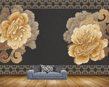 Avikalp MWZ1526 White Orange Flowers 3D HD Wallpaper Avikalp MWZ1526 White Orange Flowers 3D HD Wallpaper