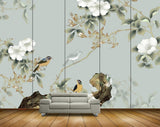 Avikalp MWZ1556 White Flowers Leaves 3D HD Wallpaper Avikalp MWZ1556 White Flowers Leaves 3D HD Wallpaper