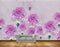 Avikalp MWZ1587 Pink Flowers Butterflies HD Wallpaper