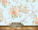 Avikalp MWZ1755 Peach Violet Flowers HD Wallpaper Avikalp MWZ1755 Peach Violet Flowers HD Wallpaper