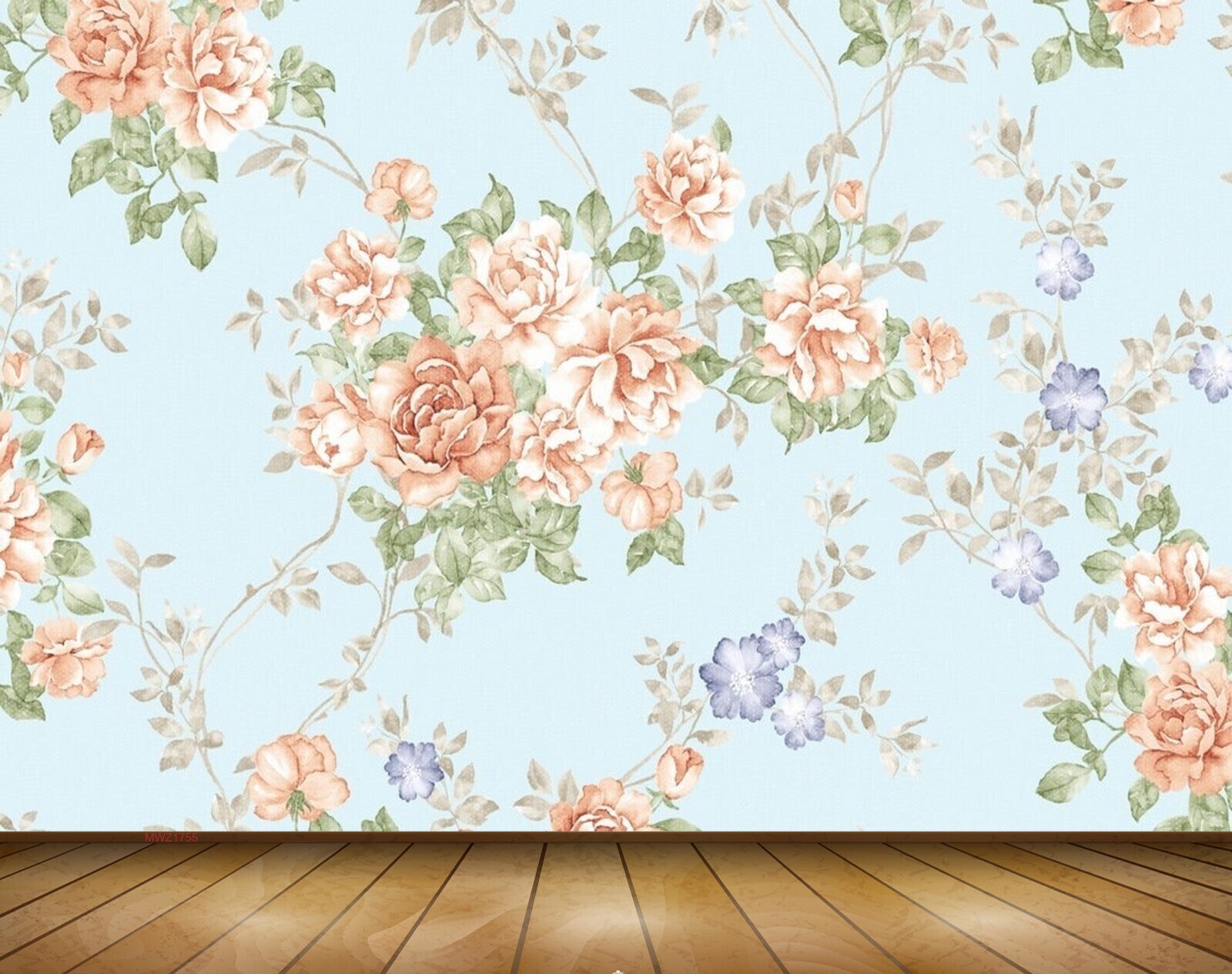 Avikalp MWZ1755 Peach Violet Flowers 3D HD Wallpaper Avikalp MWZ1755 Peach Violet Flowers 3D HD Wallpaper