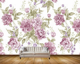 Avikalp MWZ1758 Pink Flowers Leaves 3D HD Wallpaper Avikalp MWZ1758 Pink Flowers Leaves 3D HD Wallpaper