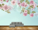 Avikalp MWZ1984 Pink White Flowers 3D HD Wallpaper Avikalp MWZ1984 Pink White Flowers 3D HD Wallpaper