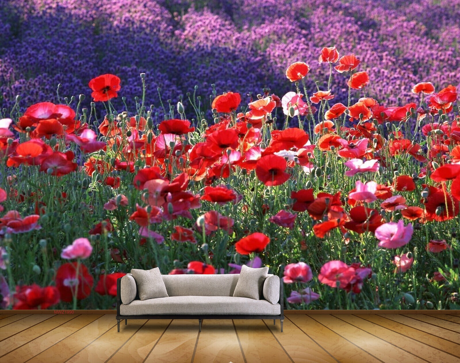 Avikalp MWZ1990 Red Pink Flowers 3D HD Wallpaper Avikalp MWZ1990 Red Pink Flowers 3D HD Wallpaper