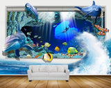 Avikalp MWZ2055 Dolphins Fishes Sea Stones Aquarium Water Ocean Splash Marine HD Wallpaper Avikalp MWZ2055 Dolphins Fishes Sea Stones Aquarium Water Ocean Splash Marine HD Wallpaper