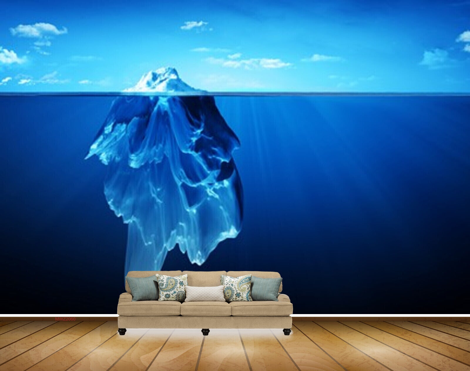 Avikalp MWZ2060 Blue Sea Clouds Mountain Underwater Sea Ocean Iceberg Rock HD Wallpaper Avikalp MWZ2060 Blue Sea Clouds Mountain Underwater Sea Ocean Iceberg Rock HD Wallpaper