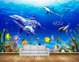 Avikalp MWZ2065 Dolphins Fishes Turtle Plants Sea Water Underwater Ocean Marine Coral HD Wallpaper Avikalp MWZ2065 Dolphins Fishes Turtle Plants Sea Water Underwater Ocean Marine Coral HD Wallpaper