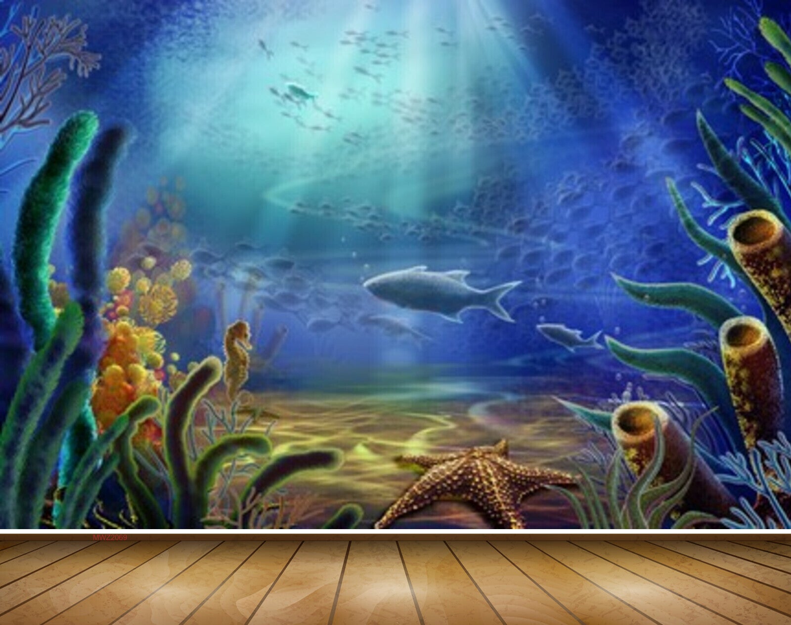 Avikalp MWZ2069 Fishes Starfish Cactus Trees Seahorse Ocean Water Marine Underwater HD Wallpaper Avikalp MWZ2069 Fishes Starfish Cactus Trees Seahorse Ocean Water Marine Underwater HD Wallpaper