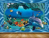 Avikalp MWZ2072 Dolphins Fishes Sea Stones Ocean Water Marine Underwater HD Wallpaper Avikalp MWZ2072 Dolphins Fishes Sea Stones Ocean Water Marine Underwater HD Wallpaper