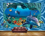 Avikalp MWZ2072 Dolphins Fishes Sea Stones Ocean Water Marine Underwater HD Wallpaper Avikalp MWZ2072 Dolphins Fishes Sea Stones Ocean Water Marine Underwater HD Wallpaper