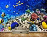 Avikalp MWZ2073 Yellow Blue Fishes Stones Sea Anemone Ocean Water Marine Underwater HD Wallpaper Avikalp MWZ2073 Yellow Blue Fishes Stones Sea Anemone Ocean Water Marine Underwater HD Wallpaper